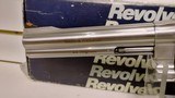 Unfired S&W 629-4 Classic44 magnum 6 1/2" barrelstainless with black rubber grips original box no manual very light surface belmishes reduced - 8 of 25