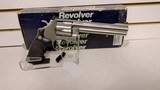 Unfired S&W 629-4 Classic44 magnum 6 1/2" barrelstainless with black rubber grips original box no manual very light surface belmishes reduced - 14 of 25