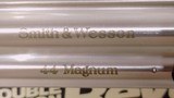 Unfired S&W 629-4 Classic44 magnum 6 1/2" barrelstainless with black rubber grips original box no manual very light surface belmishes reduced - 12 of 25