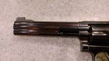 Used S&W Model 14-638special 6" barrel blue with black grips in original hard plastic case reduced - 8 of 20