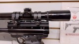 Lightly used Ruger MKIII 22LR 5 1/2" barrel with 2X Burris scope good condition - 1 of 18