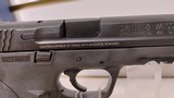 Lightly used smith & wesson M&P 9 4 1/4" barrel 2 mags grip adjuster manuals hard plastic case lock reduced - 12 of 18