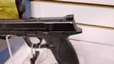 Lightly used smith & wesson M&P 9 4 1/4" barrel 2 mags grip adjuster manuals hard plastic case lock reduced - 7 of 18