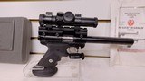 lightly used Ruger MK II 22LR 7" barrel Leupold Gilmore red-dot scope 2 mags custom grips original grips included good condition - 12 of 23