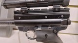 lightly used Ruger MK II 22LR 7" barrel Leupold Gilmore red-dot scope 2 mags custom grips original grips included good condition - 11 of 23