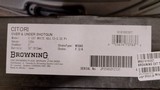 New Browning CITORI CXT WHITE ADJ 12/32 3# BL/WDADJUSTABLE COMB 3 chokes full mod LM new in box - 21 of 21