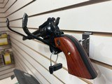 Used ruger Single Six9 1/2" barrel 22 lr / 22 win mag both cylinders included original box manuals lock good condition - 8 of 18