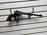 Used ruger Single Six9 1/2" barrel 22 lr / 22 win mag both cylinders included original box manuals lock good condition - 14 of 18