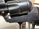 Used ruger Single Six9 1/2" barrel 22 lr / 22 win mag both cylinders included original box manuals lock good condition - 2 of 18