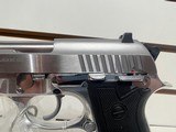 Used Taurus PT92 4.9" barrel9mm AFS Nickel finish 3 17 round magazines good condition - 8 of 14