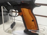 new CZU CZ75 TS ORANGE 9MM 20RD 3 mags cleaning kit lube carry case load assister new in box - 16 of 19
