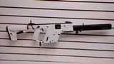 Lightly used Kriss Vector 9mm16" barrel alpine white 1 magazine - 12 of 25