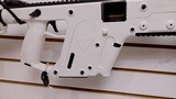 Lightly used Kriss Vector 9mm16" barrel alpine white 1 magazine - 16 of 25
