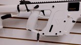 Lightly used Kriss Vector 9mm16" barrel alpine white 1 magazine - 15 of 25