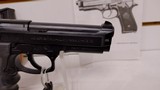 Used Beretta 92F 9mm 4.5" barrel 3 mags 2 leather pouches original manual de-cocker good working condition - 15 of 21