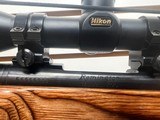 Used Remington 700 Varmit 6mm 25" barrel nikon monarch ucc scope
adj bi-pod strap very good condition - 3 of 25