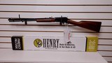 New HENRY PUMP ACTION RFL 22M OCTAGN - 1 of 22