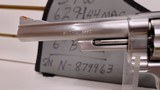 Used S&W 629-1 44 mag 6" barrel Stainless early production good condition reduced again - 6 of 22