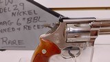 Used Smith & Wesson Model 29-2 44 mag nickel 6" barrel pinned and recessed good condition - 8 of 21