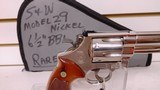 Used Smith & Wesson Model 29-2 44 mag nickel finish 6 1/2" barrel pinned and recessed good condition reduced - 11 of 25