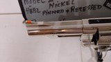 Used Smith & Wesson Model 25-5 45 LC 4" barrel nickel finish pinned and recessed good condition - 11 of 20