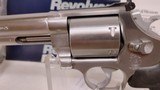 Used Smith & Wesson Model 629-2 44 mag stainless steelhunting model 7 1/2" barrel unfluted cylinder full shroud good condition reduced again - 1 of 23