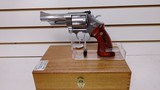 Used Smith & Wesson Model 629-1 44 mag stainless4" barrel early production good condition wooden case reduced again - 1 of 20