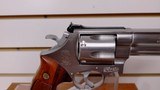 Used Smith & Wesson Model 629-1 44 mag stainless4" barrel early production good condition wooden case reduced again - 16 of 20