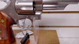 Used Smith & Wesson Model 629-1 44 mag stainless4" barrel early production good condition wooden case reduced again - 19 of 20