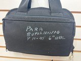 Used para ordinance p14-45 45 acpstainless steel 6" barrel "Super Hawg" double stack 5 mags - 4 of 20