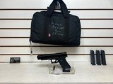 used Glock 34 9mm 6.2" competition model barrel 5 mags double stack good condition range bag - 1 of 18