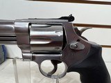 Used S&W Model 629-6 44 magnum 4" barrel allen lock stainless in hard plastic case with manuals good condition reduced - 2 of 20