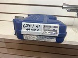 Used S&W model 629-1 44 mag 4" barrel stainless steel early production hard plastic case good condition reduced again - 19 of 22