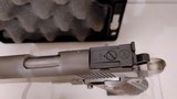 used Dan Wesson Patriot 1911 45 acp 5" barrel stainless 2 8 round mags test shells hard plastic case - 8 of 22