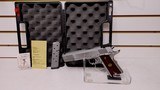 used Dan Wesson Patriot 1911 45 acp 5" barrel stainless 2 8 round mags test shells hard plastic case - 1 of 22