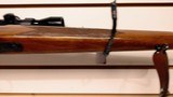 Used Mauser 98 8mm basic scope mounted leather strap good overall working condition - 24 of 25