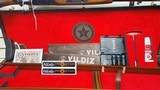 Used Yildix Pro Euro01 12 gauge 32" barrel 1 imp mod 1 cyl1 mod 1 full 1 imp cyl luggage case choke wrench receiver socks good condition - 25 of 25