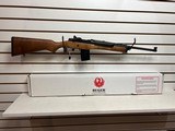 Used Ruger Mini 14 223 rem 18" barrel 20 round magazine original box lock good condition - 9 of 19