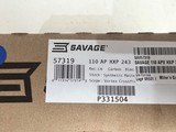 New Savage Model 110 Apex HXP 243 Left handed SAV 110 APXHNT XP BA 243 SC LH new in box - 5 of 22