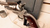 Used Ruger Blackhawk 357 mag/38spl5 1/2" barrel extra cylinder 9mm original box - 11 of 20
