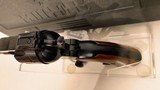used Ruger Blackhawk 357 magnum 6 1/2" barrel original black grips and plastic case manuals good condition - 15 of 22