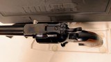 used Ruger Blackhawk 357 magnum 6 1/2" barrel original black grips and plastic case manuals good condition - 14 of 22
