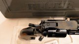 used Ruger Blackhawk 357 magnum 6 1/2" barrel original black grips and plastic case manuals good condition - 21 of 22