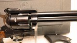 used Ruger Blackhawk 357 magnum 6 1/2" barrel original black grips and plastic case manuals good condition - 19 of 22