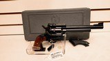 used Ruger Blackhawk 357 magnum 6 1/2" barrel original black grips and plastic case manuals good condition - 7 of 22