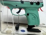 new ruger EC9S 9MM 3.12 Turquoise FS1/7rd. new in the box 2 in stock - 13 of 13