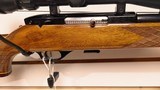 Used Weatherby Mark XXII 22LR 24" barrel tasco scope with covers leather strap good condition - 18 of 25