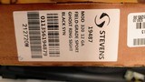 New Stevens Model 320 SEC 12/18.5 BL/SY GHST RNG 19487 GHOST RING SIGHTS new in box - 25 of 25