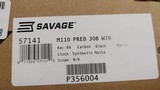new Savage
110 PRED 308 24