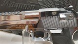 Lightly used Magnum Research DE50 50AE 6 1/2" barrel stainless 1 magazine hard plastic case - 6 of 22